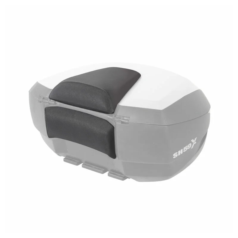Top case SHAD SH59X negru cu capac de aluminiu (expandable concept) with PREMIUM SMART lock