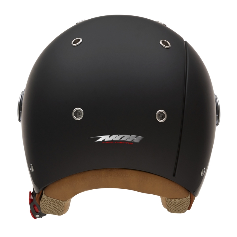 Cască de motocicletă deschisă pentru copii NOX N217K negru mat lichidare