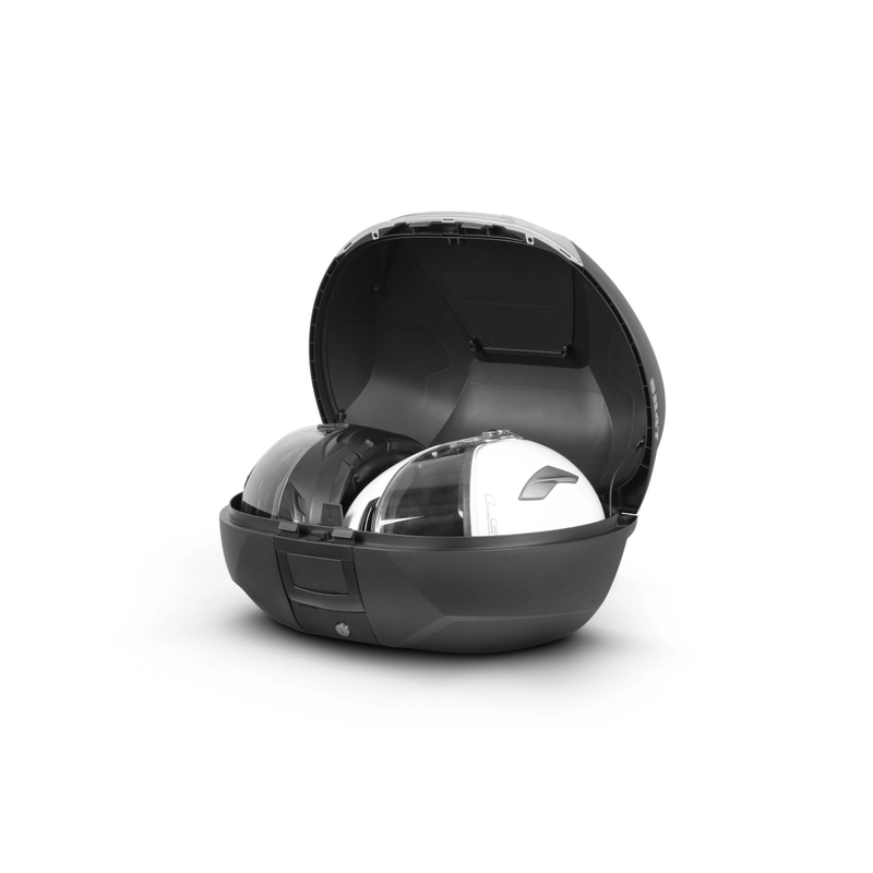 Top case SHAD SH47 black/white