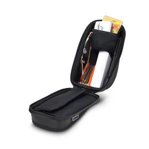 Smartphone holder SHAD 180x90mm (6,6") X0SG76M with pocket prindere pe suportul oglinzii