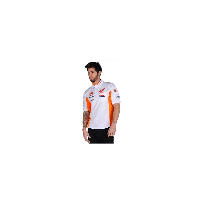 Tricou polo Repsol Honda -  alb lichidare