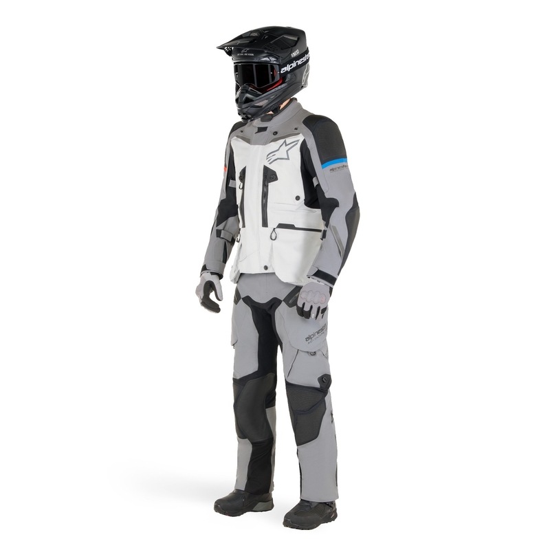 Pantaloni scurti de motocicletă Alpinestars Boulder Gore-Tex gri-negru