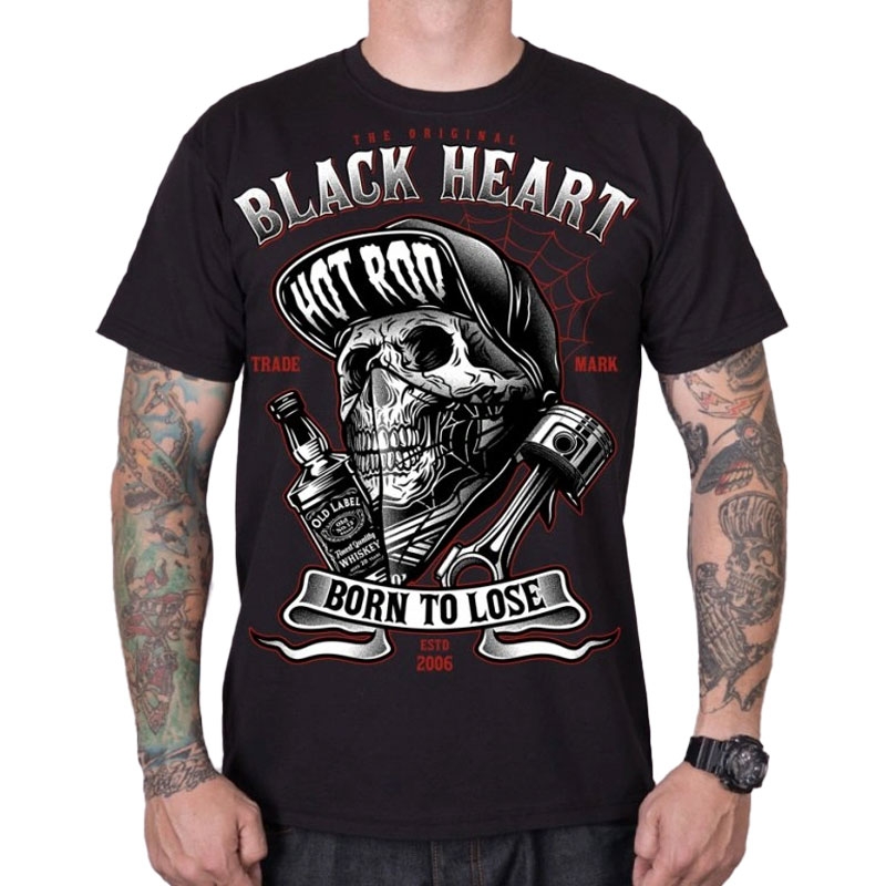 Tricou Black Heart Buddy negru