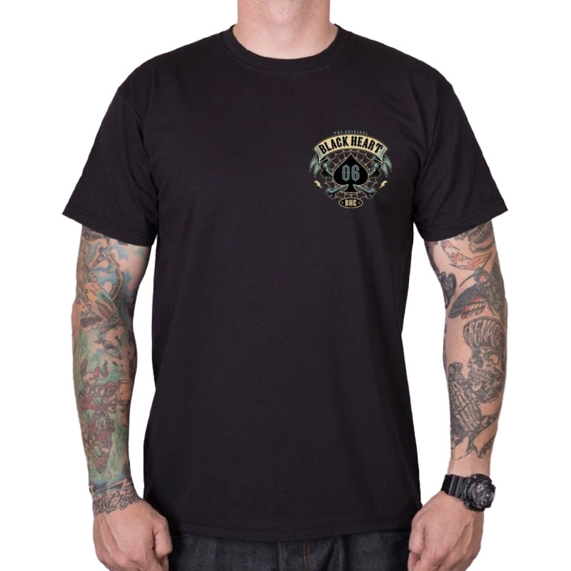 Tricou Black Heart Bandana Boy negru