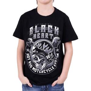 Tricou pentru copii Black Heart Boomer negru