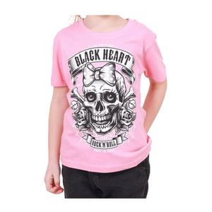 Tricou pentru copii Black Heart Miss Murder roz