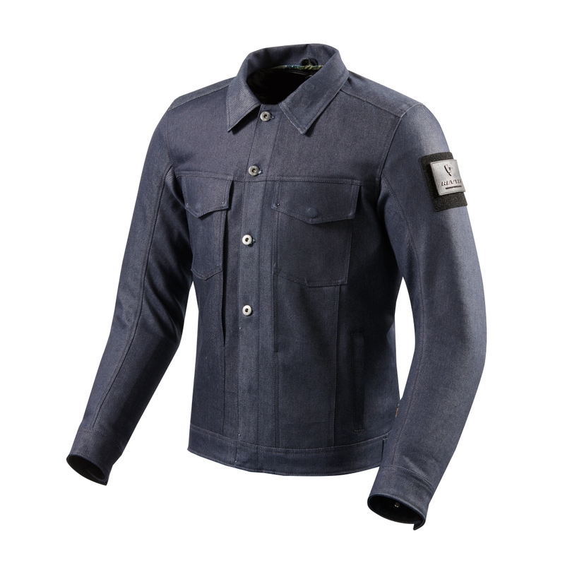 Revit Crosby albastru albastru motocicletă Shirt výprodej lichidare