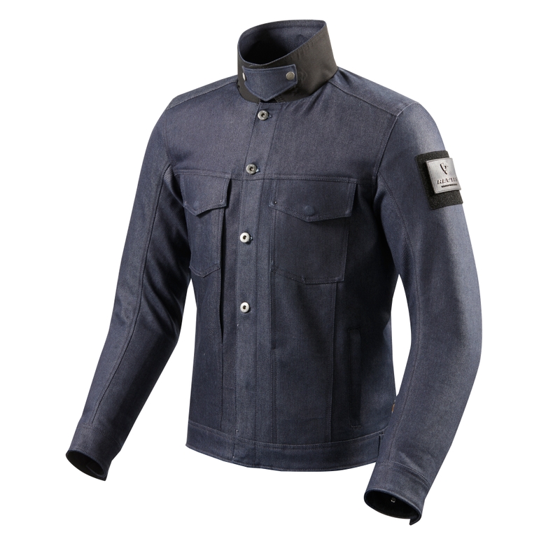 Revit Crosby albastru albastru motocicletă Shirt výprodej lichidare
