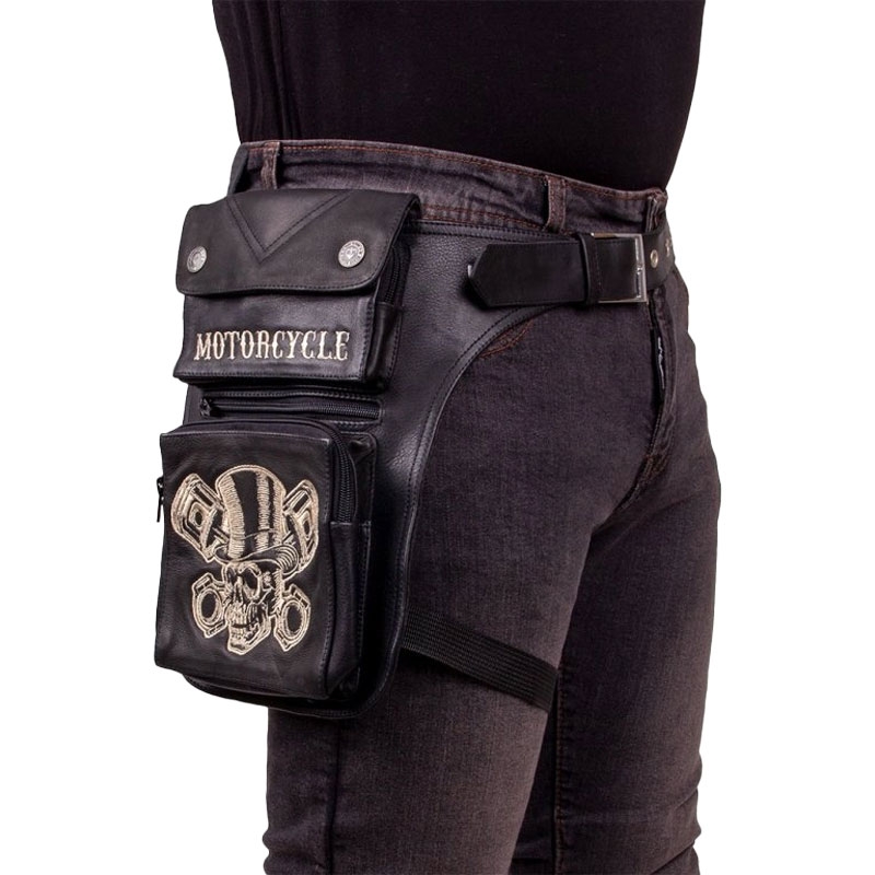 BLACK HEART W-TEC Gentleman buzunar pe coapsă negru