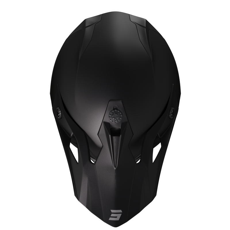 Casca motocross copii Shot Pulse Kid 2.0 negru mat