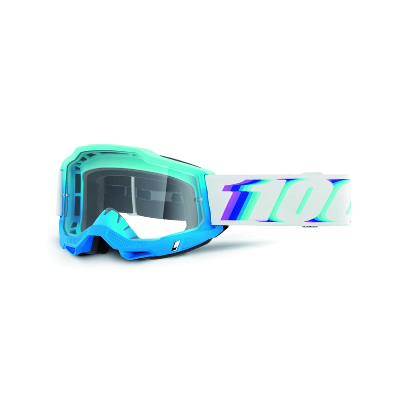Ochelari de motocross 100% ACCURI Stamino plexiglas transparent