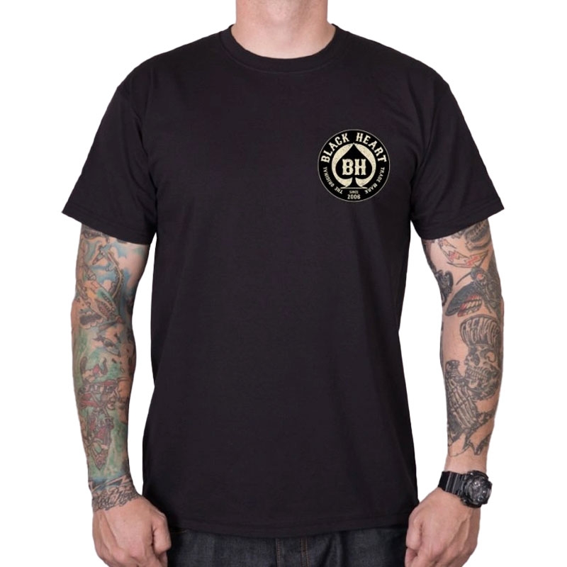 Tricou Black Heart Chopper King negru