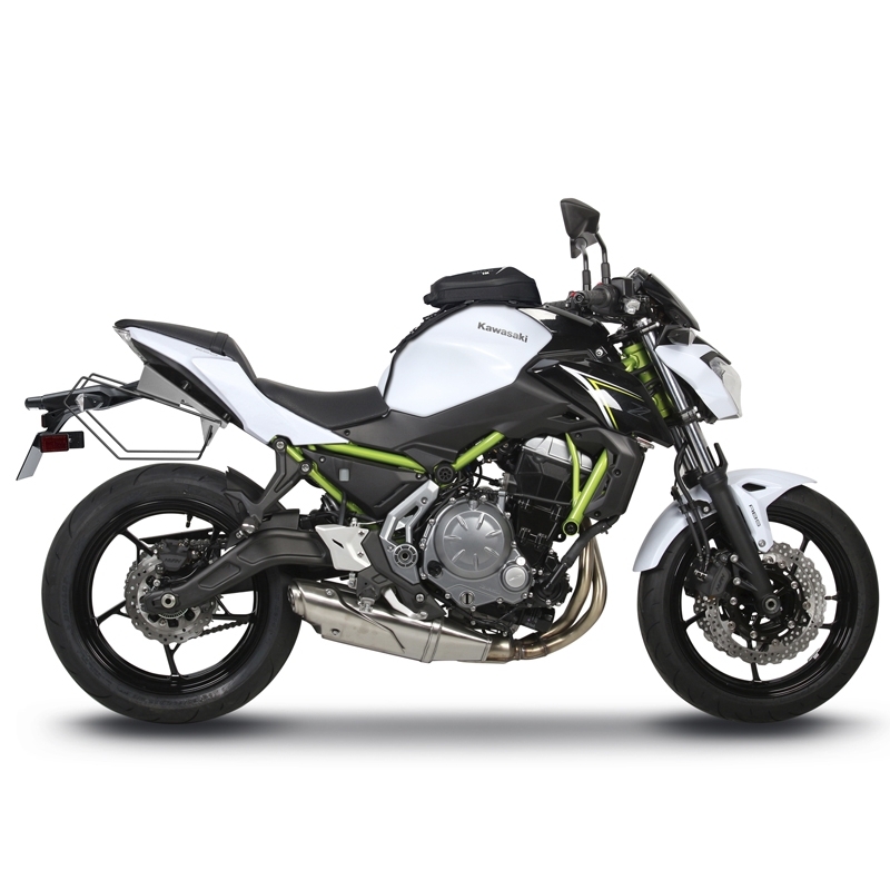 Side bag holders SHAD pentru KAWASAKI Z 650 2016-2026, KAWASAKI Ninja 650 2017-2026