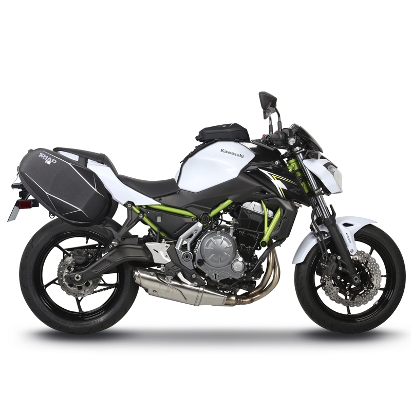 Side bag holders SHAD pentru KAWASAKI Z 650 2016-2026, KAWASAKI Ninja 650 2017-2026