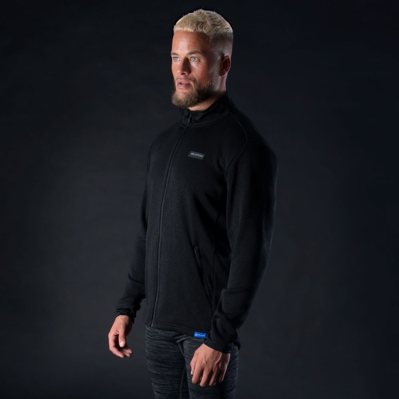 Căptușeală termică pentru jacheta Oxford Advanced Advanced Fleece neagră
