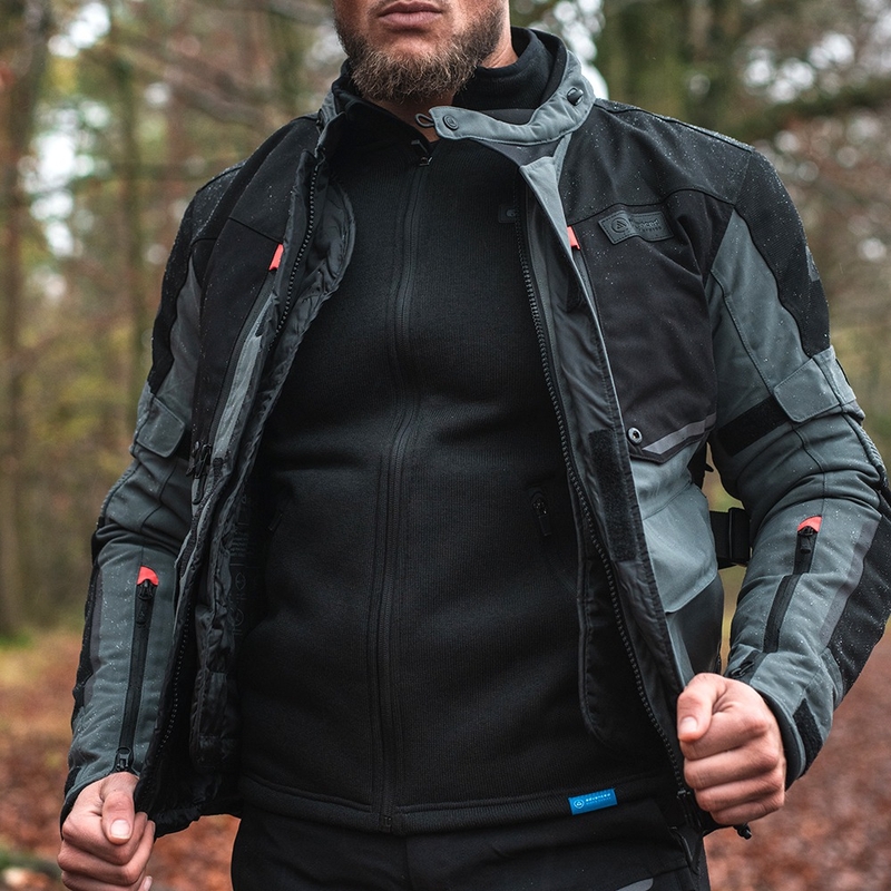 Căptușeală termică pentru jacheta Oxford Advanced Advanced Fleece neagră