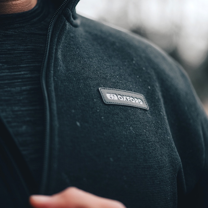 Căptușeală termică pentru jacheta Oxford Advanced Advanced Fleece neagră