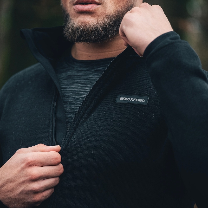 Căptușeală termică pentru jacheta Oxford Advanced Advanced Fleece neagră