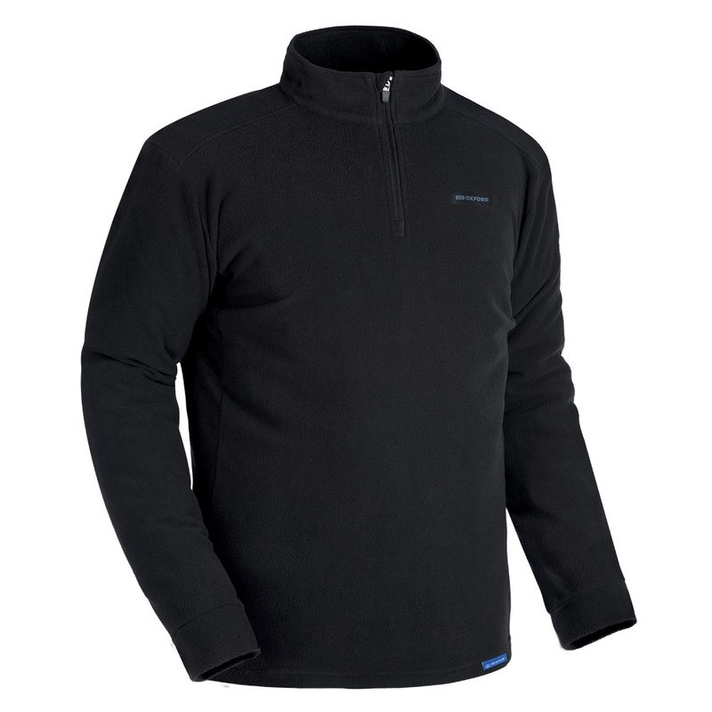 Căptușeală termică pentru jacheta Oxford Advanced Micro Fleece 1/2 Neck, neagră