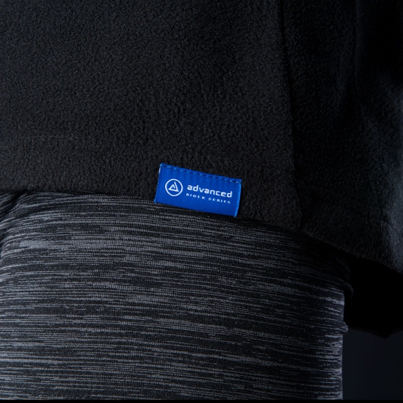Căptușeală termică pentru jacheta Oxford Advanced Micro Fleece 1/2 Neck, neagră