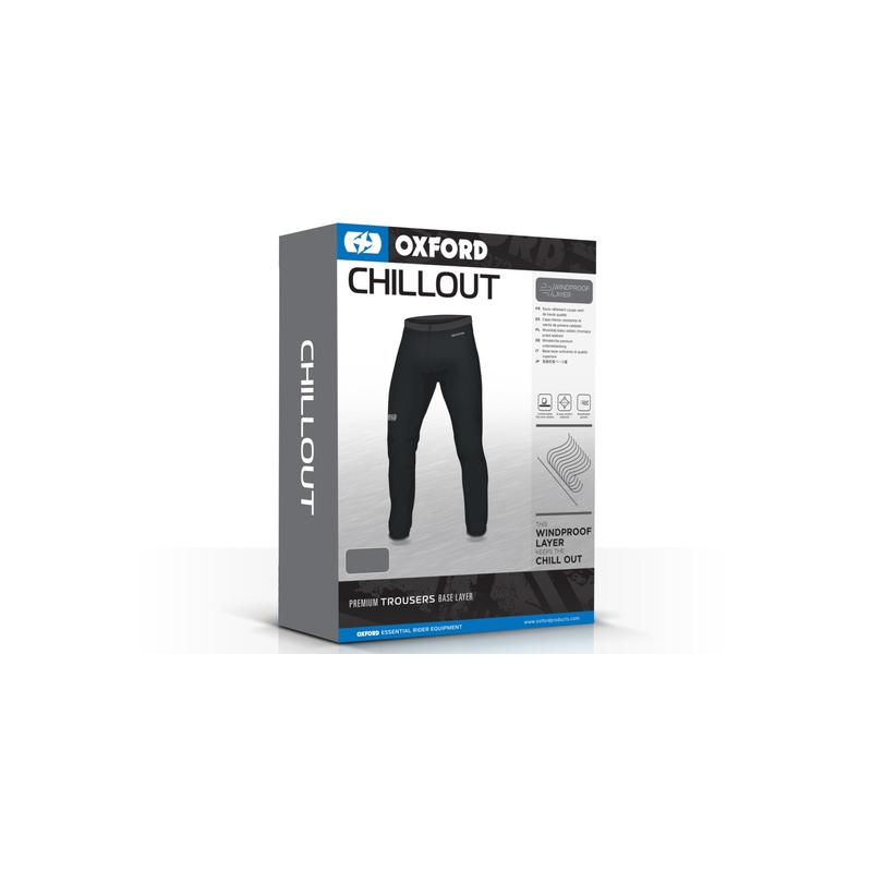 Lenjerie termică OXFORD Chillout Windproof negru