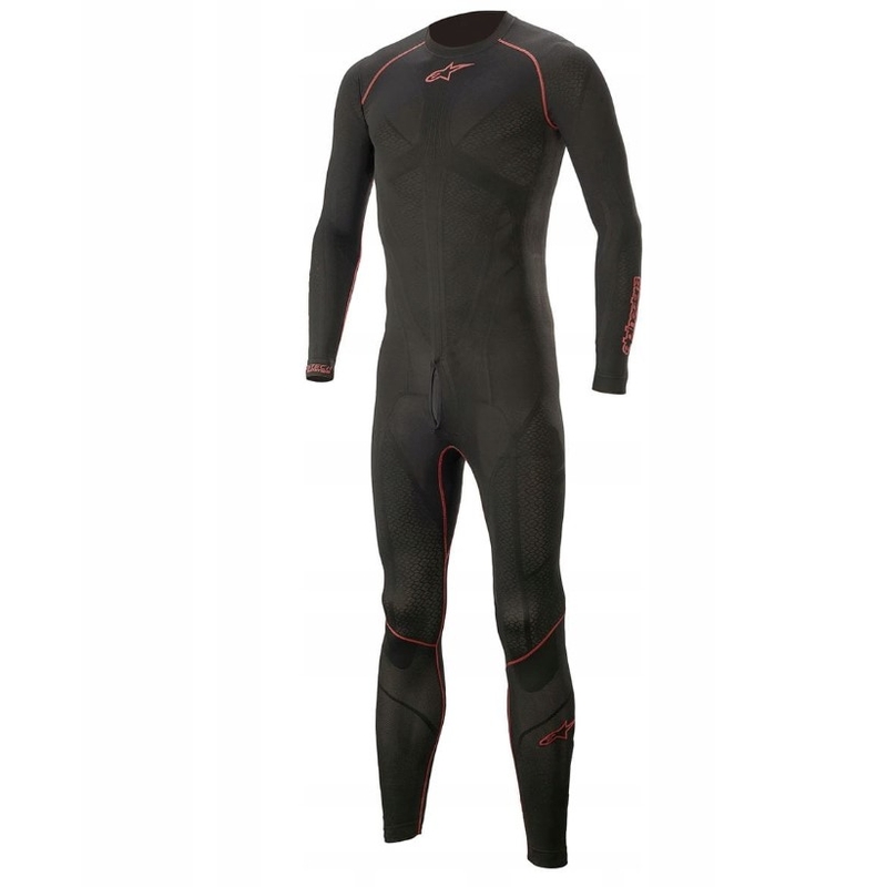 Costum termic Alpinestars Ride Tech Lite 1 PC negru-rosu