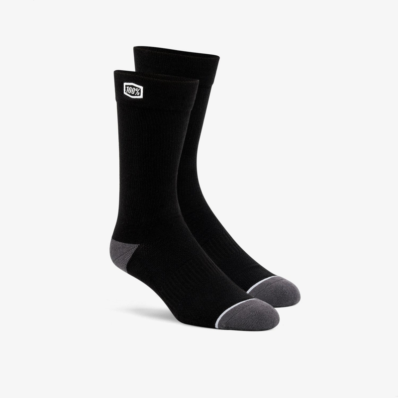 Șosete 100%-SUA negru solid