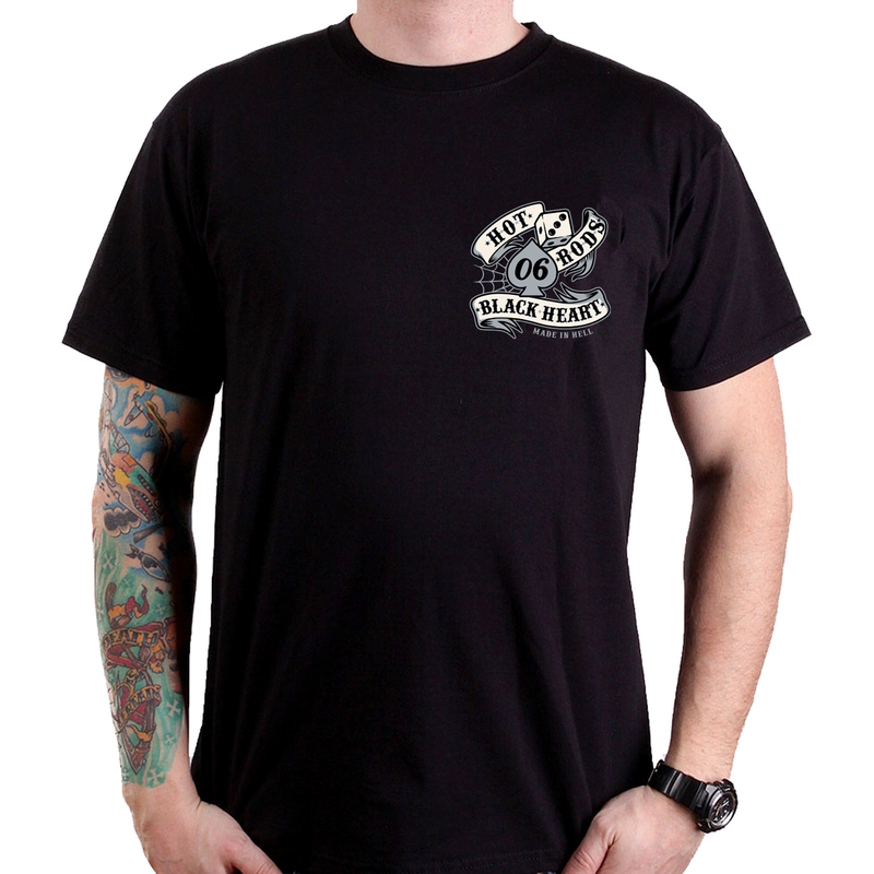 Tricou pentru bărbați Black Heart Lola lichidare