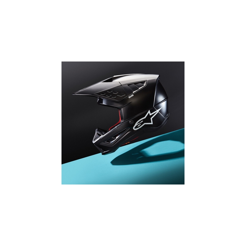 Casca motocross Alpinestars S-M5 Solid negru mat
