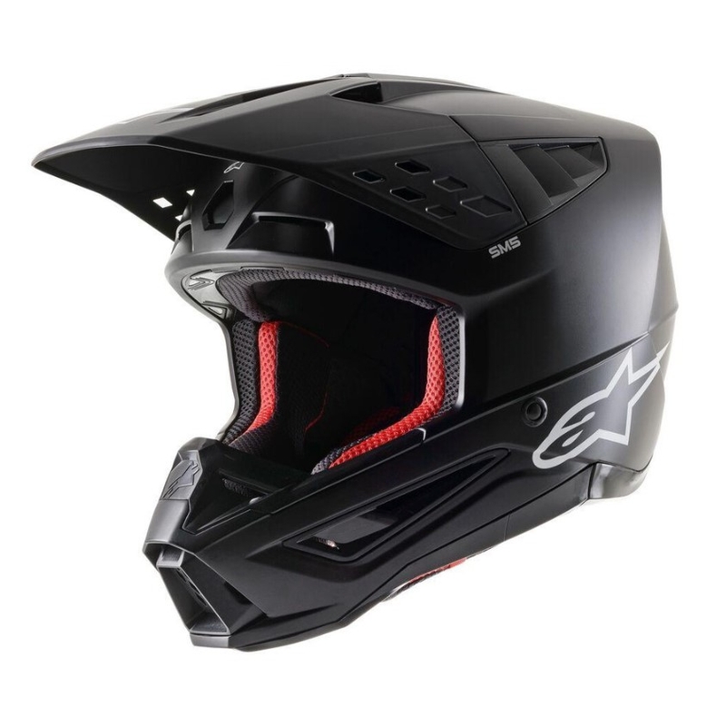 Casca motocross Alpinestars S-M5 Solid negru mat