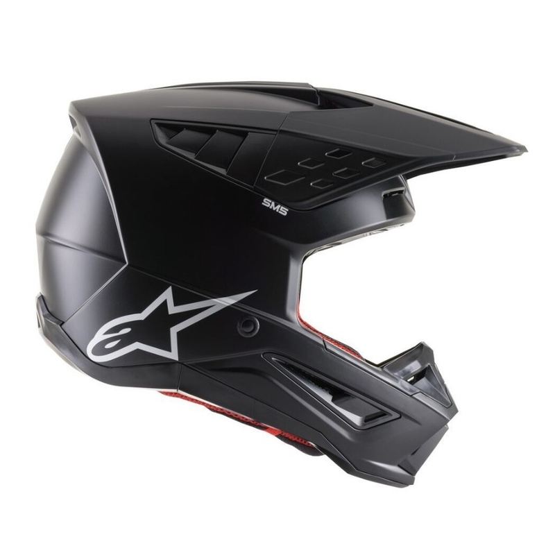 Casca motocross Alpinestars S-M5 Solid negru mat