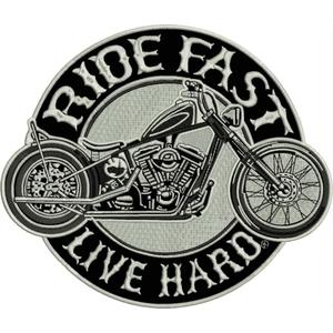 Ride fast - Live hard patch