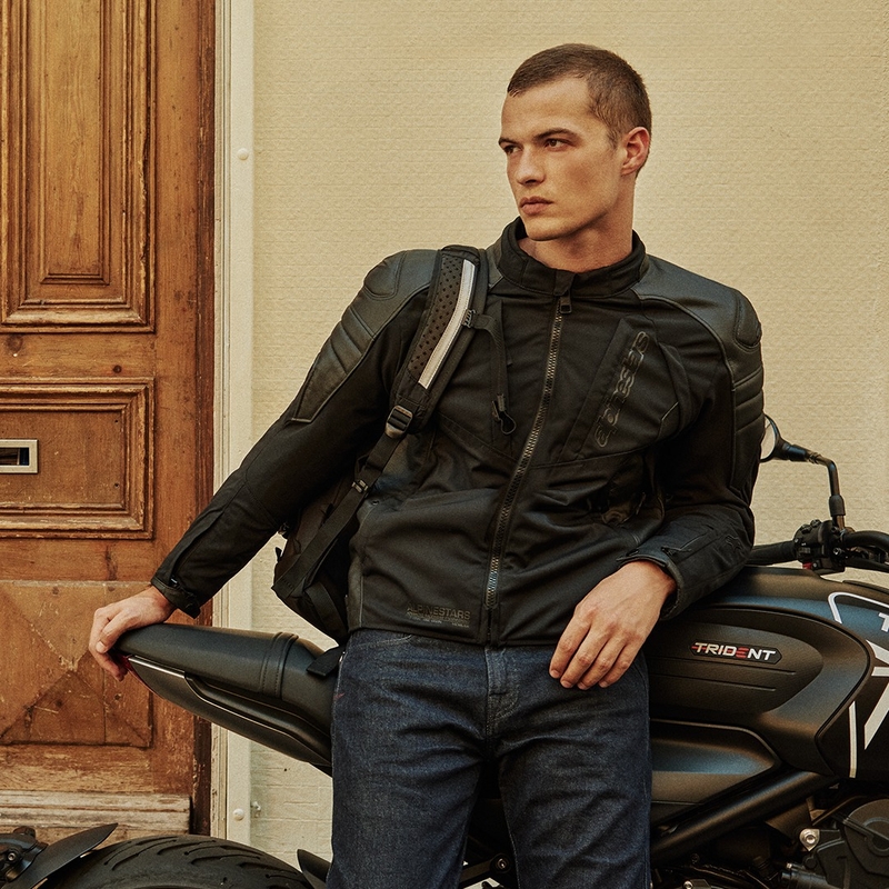 Jachetă moto impermeabilă Alpinestars Proton, neagră