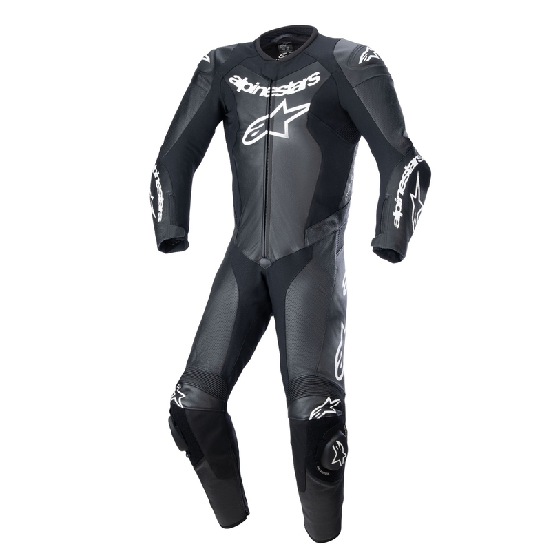 Costum din piele pentru motociclete Alpinestars GP Force Lurv negru