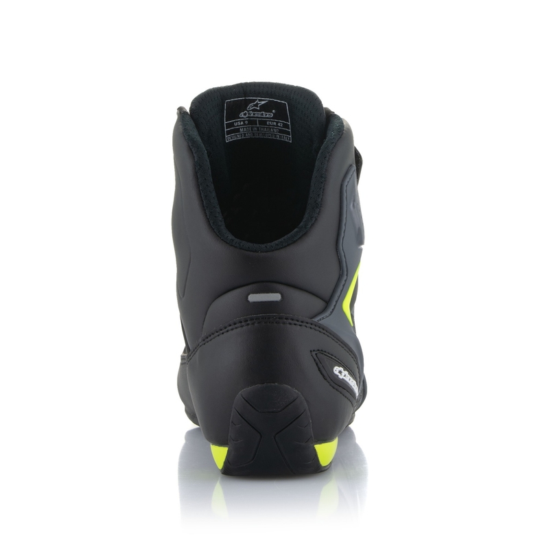 Cizme moto Alpinestars Faster-3 negru-galben fluo