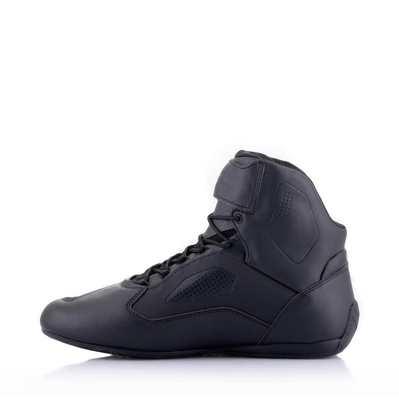 Cizme moto Alpinestars Faster-3 Rideknit negru-gri inchis-rosu