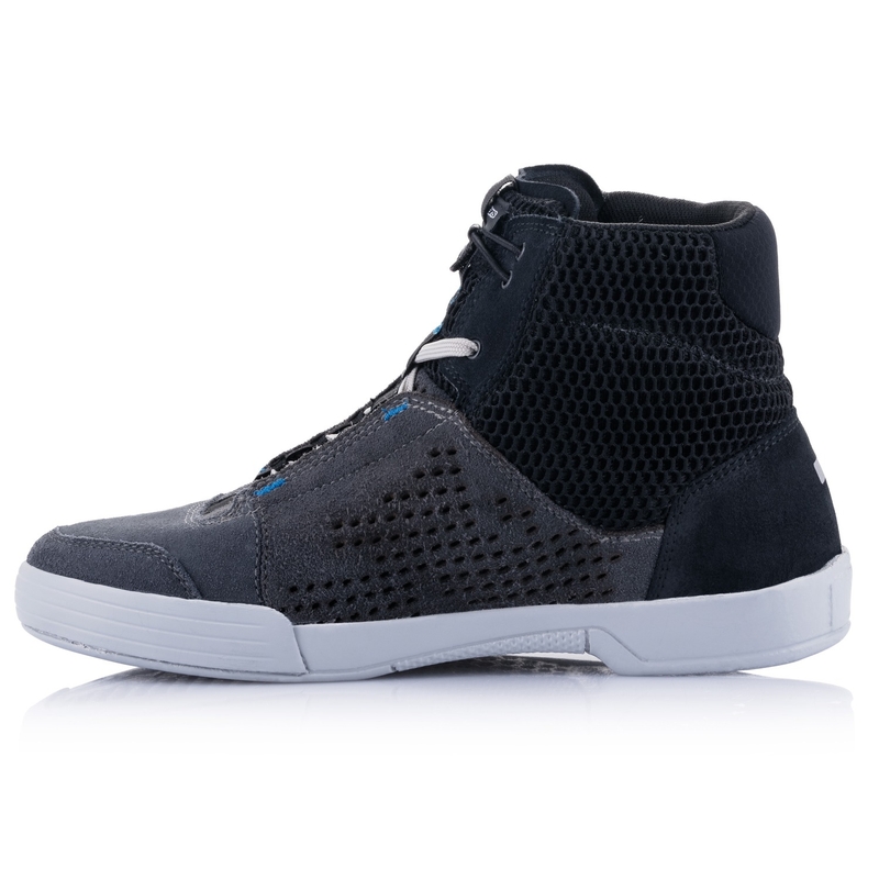 Cizme moto Alpinestars Chrome Air negru-gri-albastru