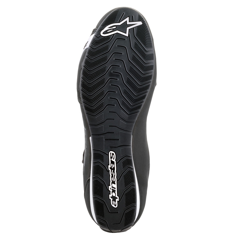 Cizme moto Alpinestars Sektor alb-negru