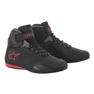 Cizme moto Alpinestars Sektor negru-rosu