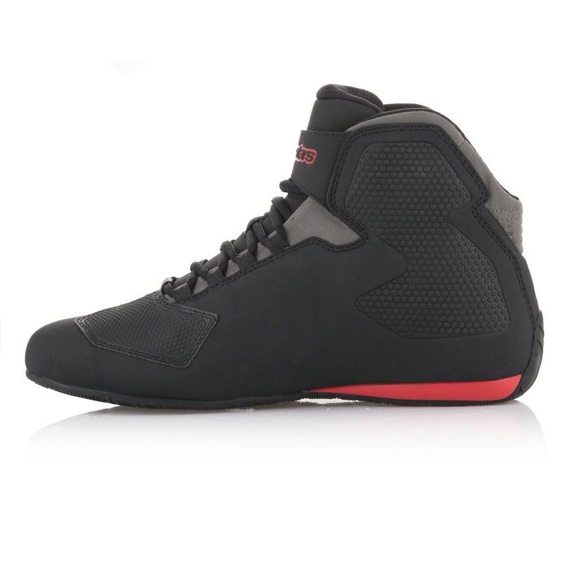 Cizme moto Alpinestars Sektor negru-rosu