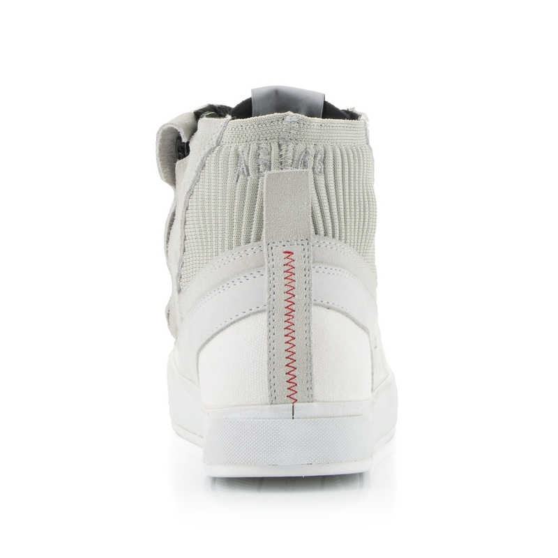 Cizme moto Alpinestars Stated alb-gri
