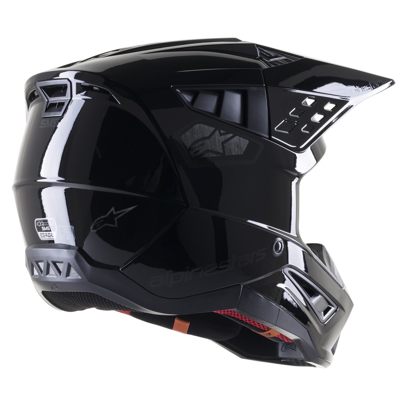 Casca de motocross Alpinestars S-M5 Scout negru-argintiu