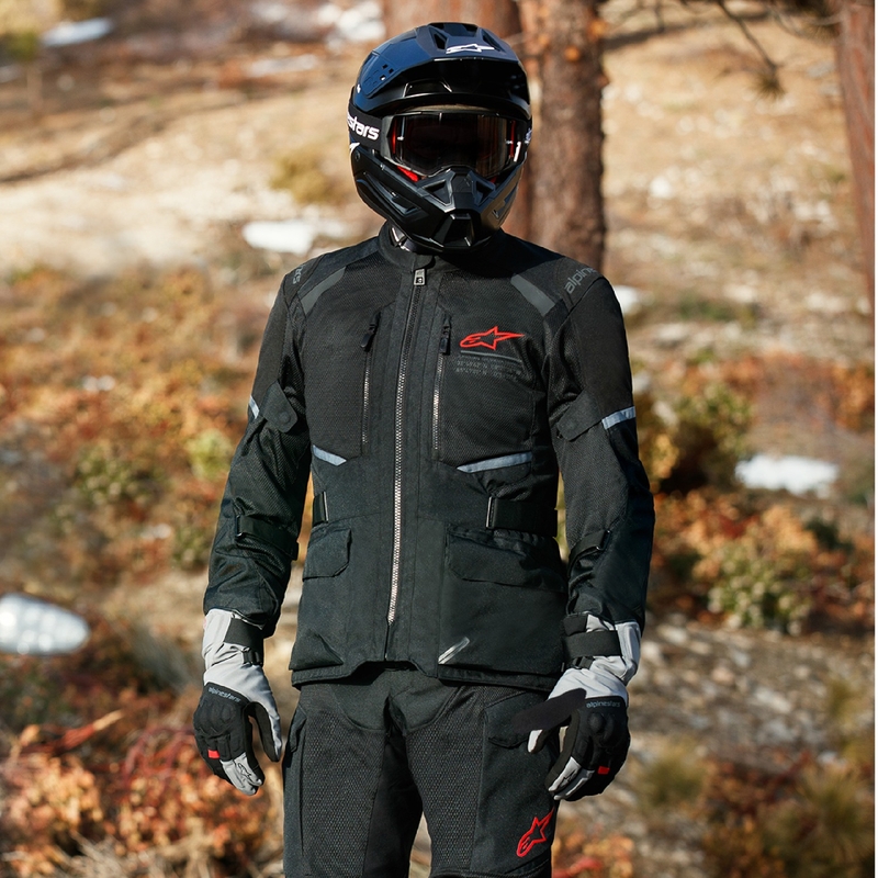 Geacă motocicletă Alpinestars Andes Drystar 2 neagră