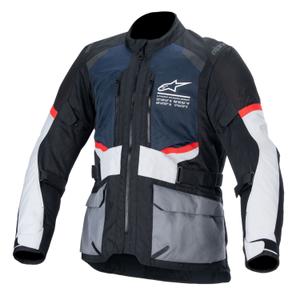 Jachetă moto Alpinestars Andes Drystar Albastru închis-negru-gri deschis 2024