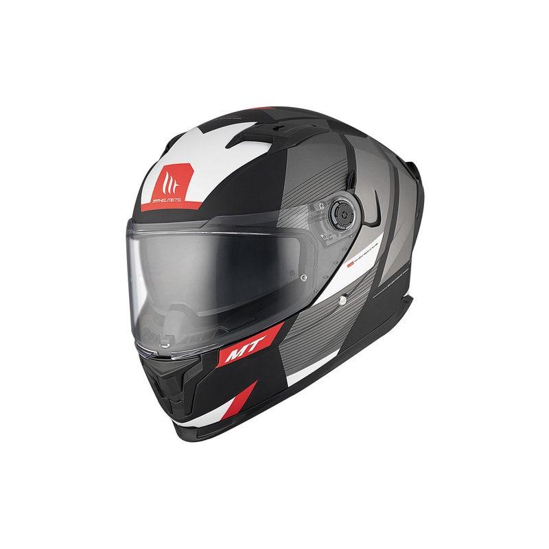 Casca moto integrala MT BRAKER SV Chento BO negru-gri-alb mat