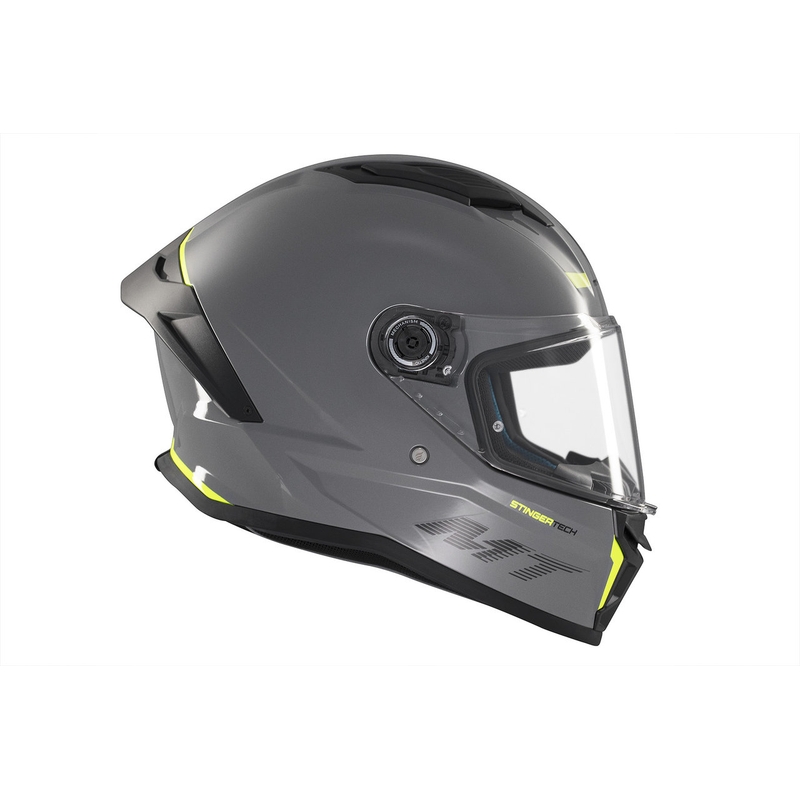 Casca moto integrala MT Stinger 2 Solid gri lucios
