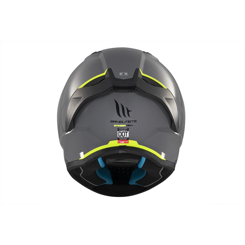 Casca moto integrala MT Stinger 2 Solid gri lucios