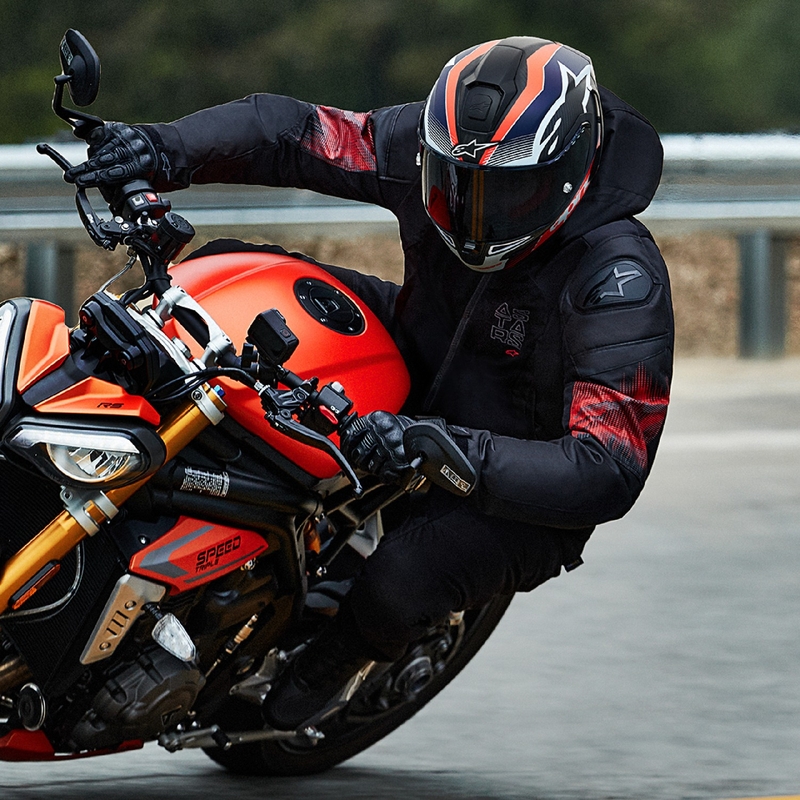 Jachetă Moto Impermeabilă Alpinestars Zaca Air Venom Negru/Roșu Fluo
