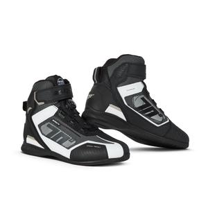 Cizme moto SEVENTY DEGREES SD-BR3 Veloce PRO negru-alb