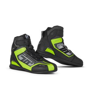 Ghete moto SEVENTY DEGREES SD-BR3 Veloce PRO negru-galben fluo